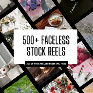 500+ Faceless Reel Videos